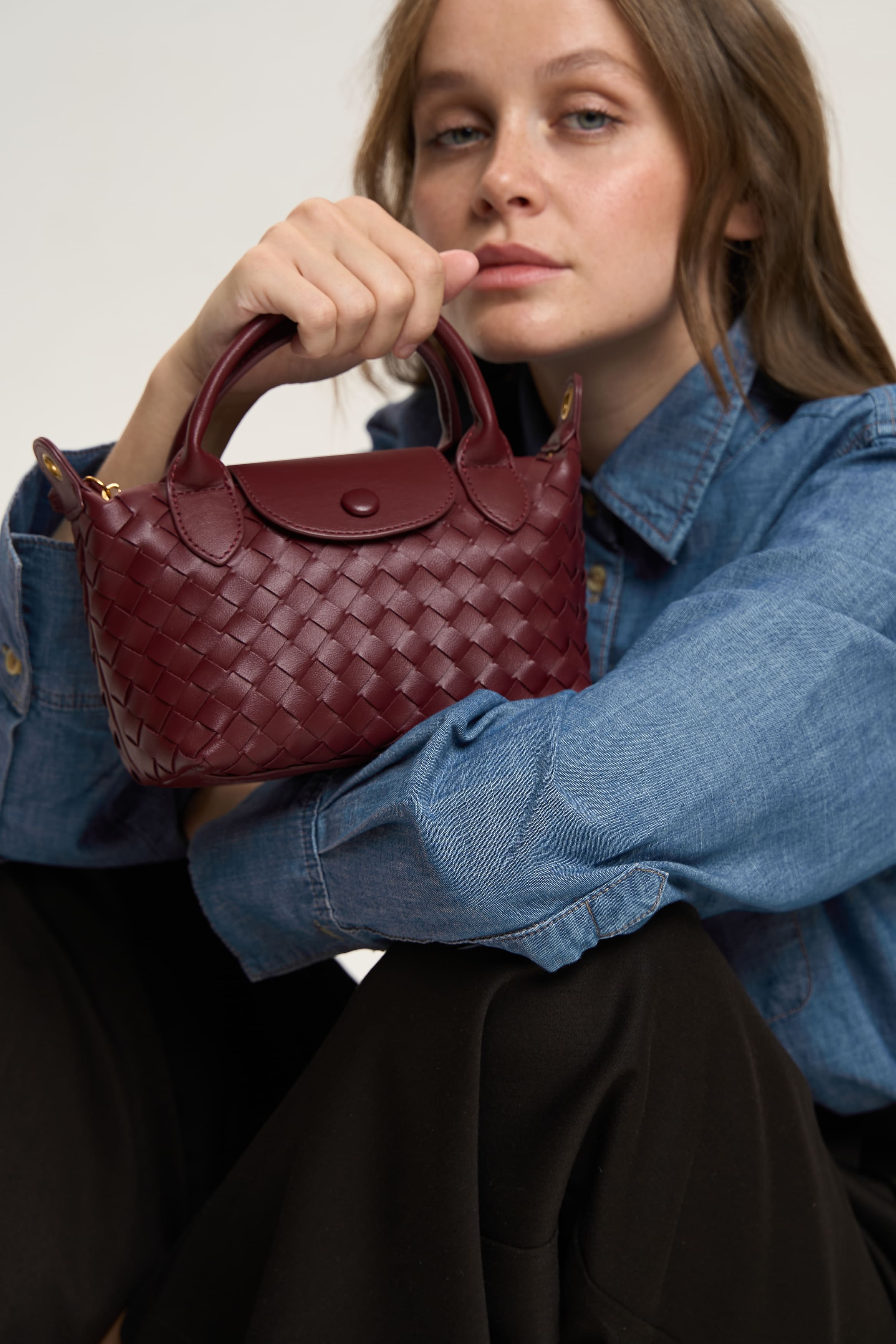 SOFI BAG BURGUNDY